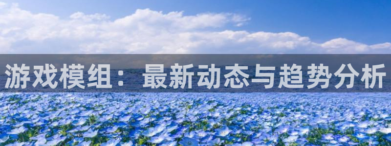 长征娱乐线路测试：游戏模组：最新动态与趋势分析