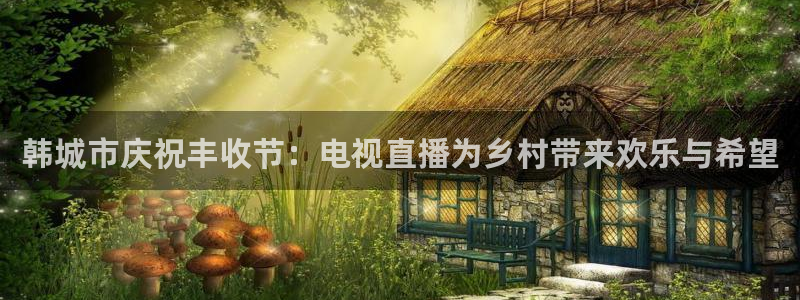 蓝鲸直播app下载：韩城市庆祝丰收节：电视直播为乡村带来欢乐与希望